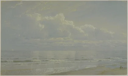 Gewitterwolken auf See: Die Perle, 1871